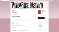 Desktop Screenshot of pawsoxheavy.com